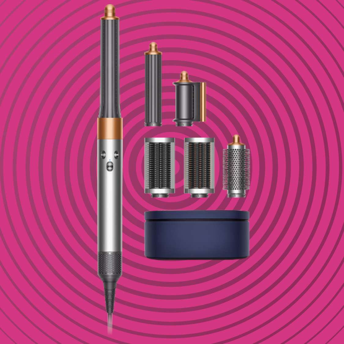 Dyson Airwrap Volume + Shape　GW値引き中 楽天市場】Dyson Airwrap Volume + Shape (ニッケル／フューシャ