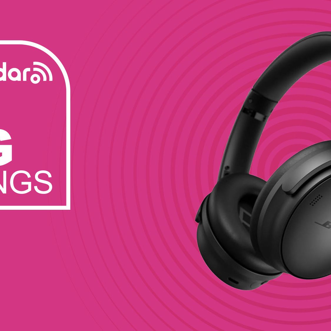 The four-star Bose QuietComfort Headphones offer 'flagship noise