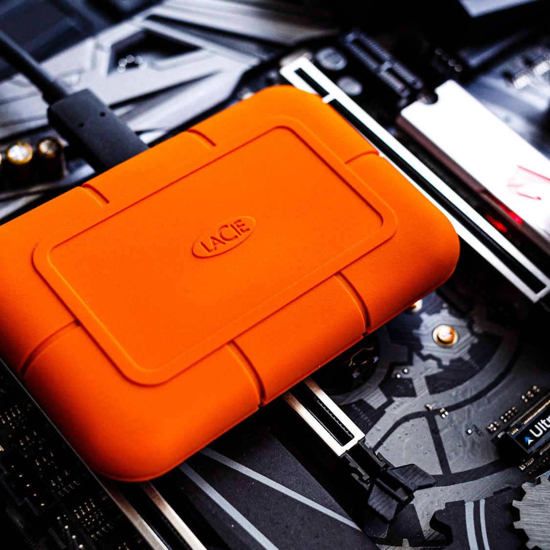 LaCie Portable SSD, 500 GB, USB-C | - Vor 13:00, morgen da
