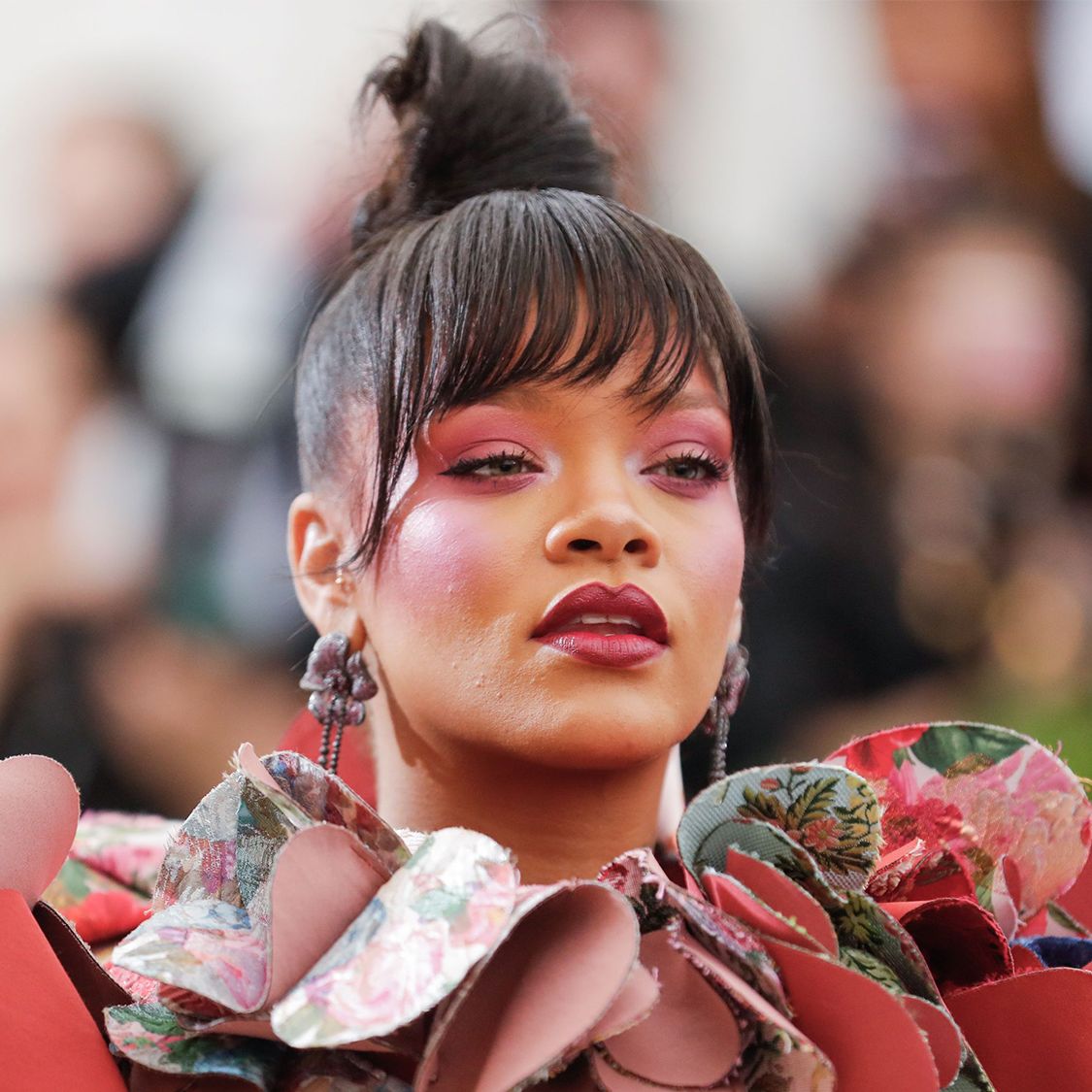 rihanna met gala red dress All of Rihanna's Met Gala Looks From 2007 to Now