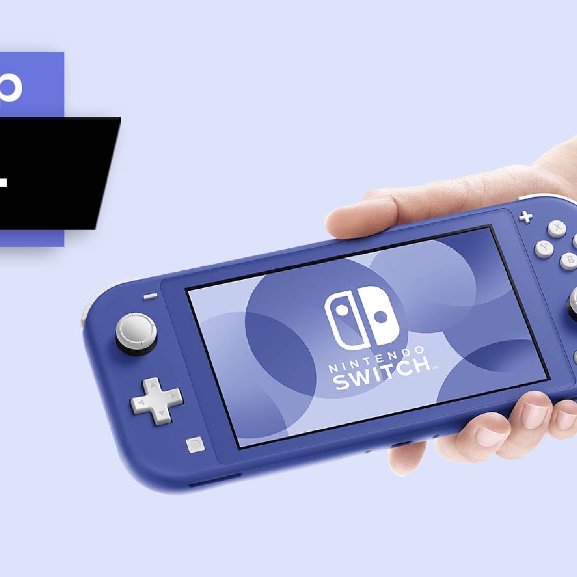 Nintendo Switch Lite in blue colorway hits $185 deal price