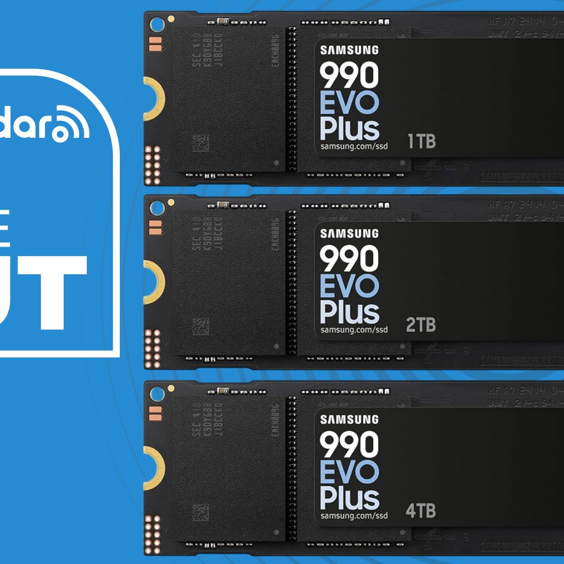 [新品] Samsung 990 EVO Plus 1TB SSD SAMSUNG 990 EVO PLUS SSD 1TB, PCIe Gen 4x4 | Gen 5x2 M.2