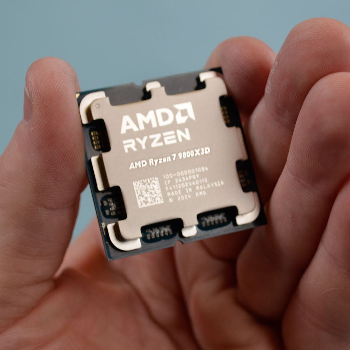 AMD's Ryzen 7 9800X3D is hot stuff - literally, as one has just