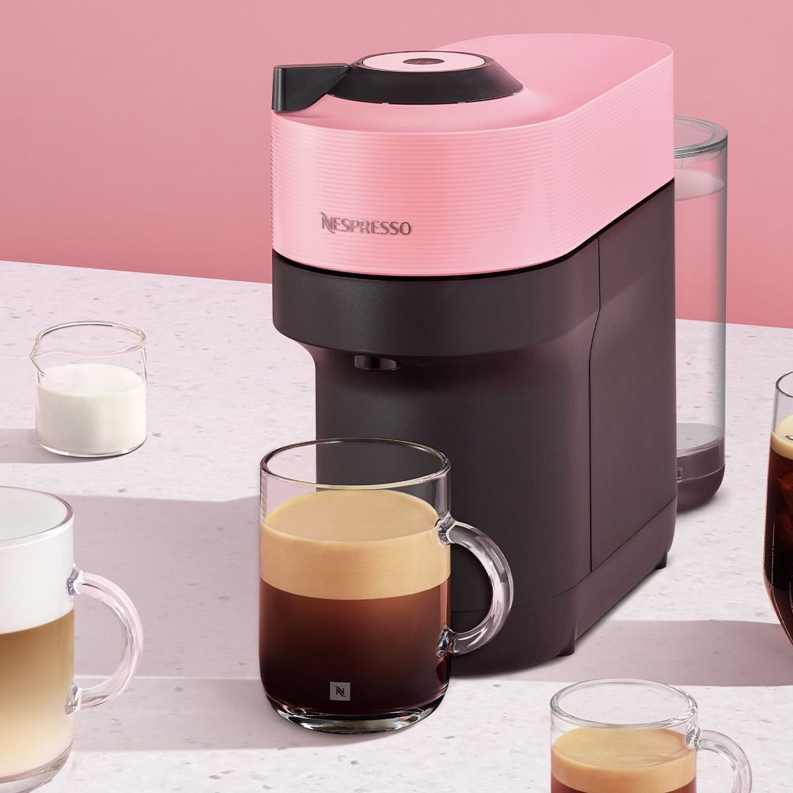 Nespresso adds a pretty pop of pink to its Vertuo line – and