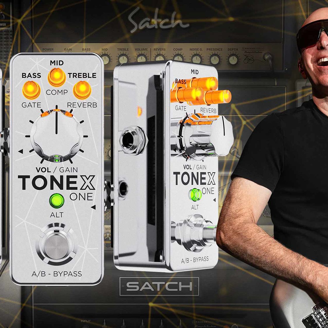 その他 tonemonkey IK Multimedia launches Joe Satriani signature TONEX One | Guitar World