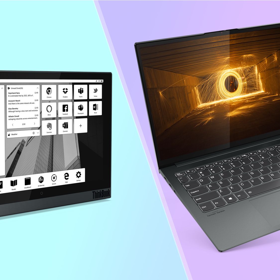 Lenovo ThinkBook Plus Gen 2 doubles down on secondary e-ink
