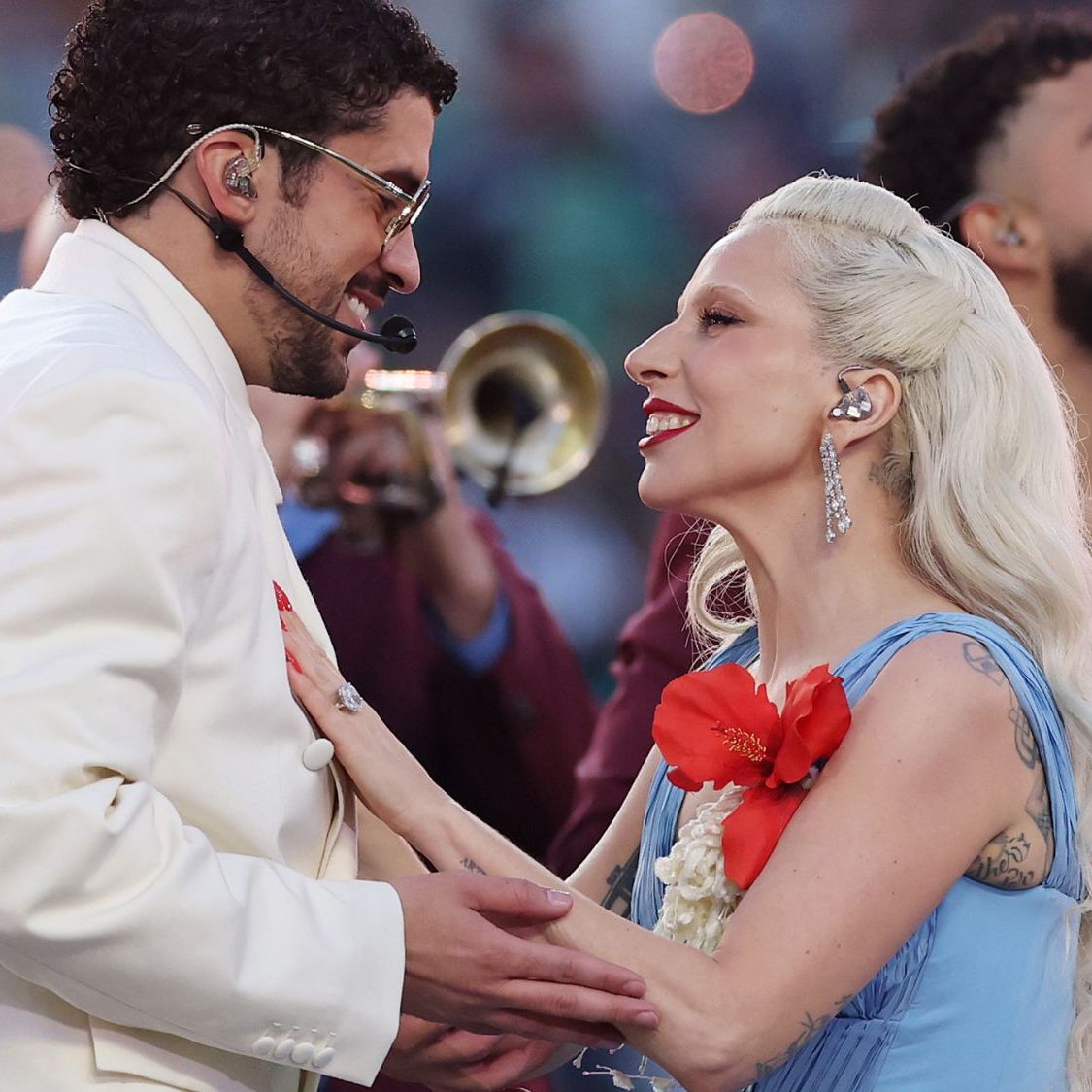 Lady Gaga's 2026 Super Bowl Lip Is So Valentine's Day Coded | Who