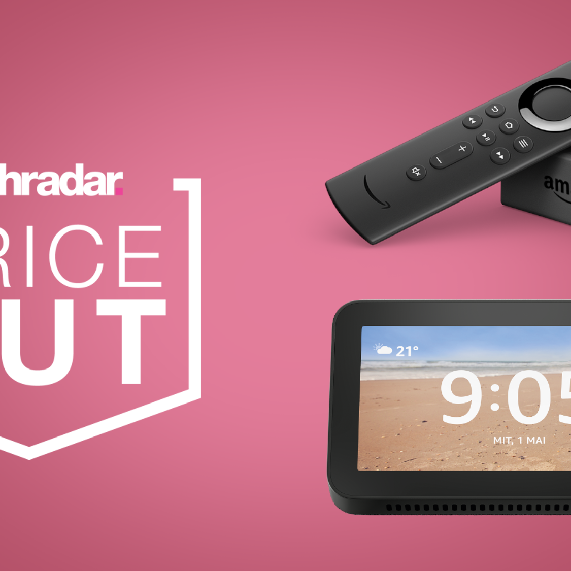 Fire HD8Plus、Fire TV Stick 4K、Echo Show5 The Echo Show 5 and Fire TV stick are at some of their lowest