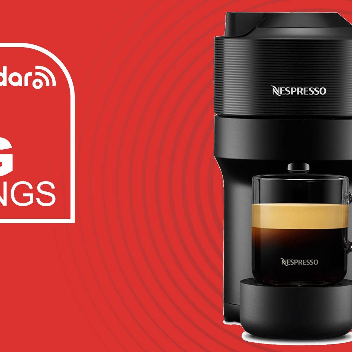 The Nespresso Vertuo Pop is our favorite beginner coffee machine