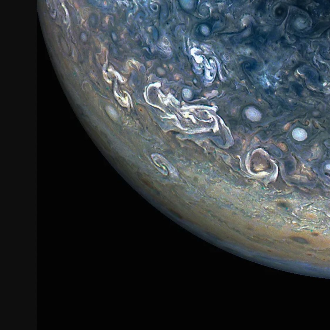 Jupiter's surreal clouds swirl in gorgeous new photo by NASA's