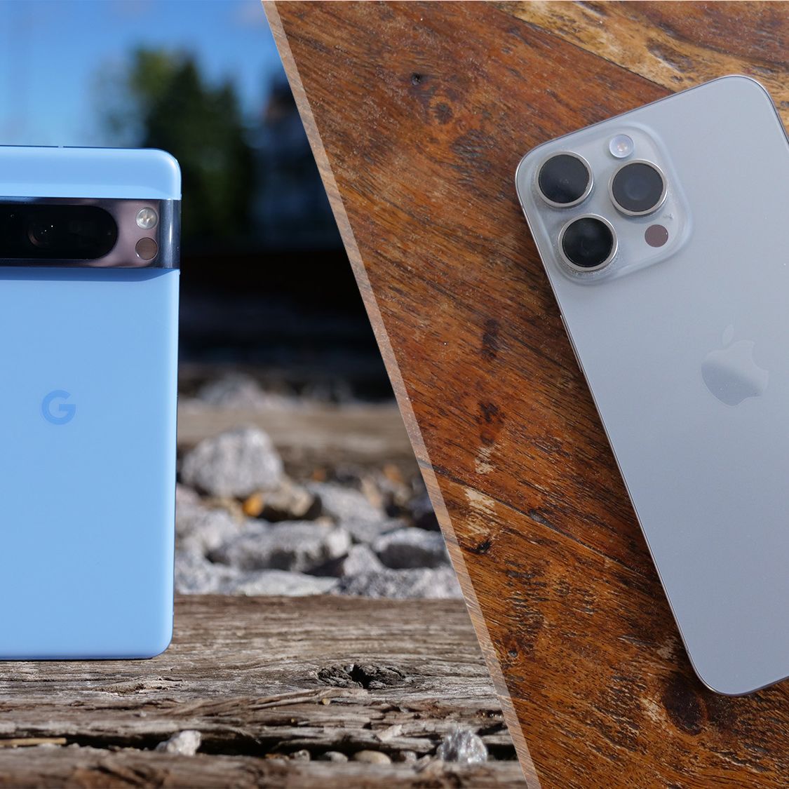 Google Pixel 8 Pro vs. Apple iPhone 15 Pro Max: An epic iPhone vs