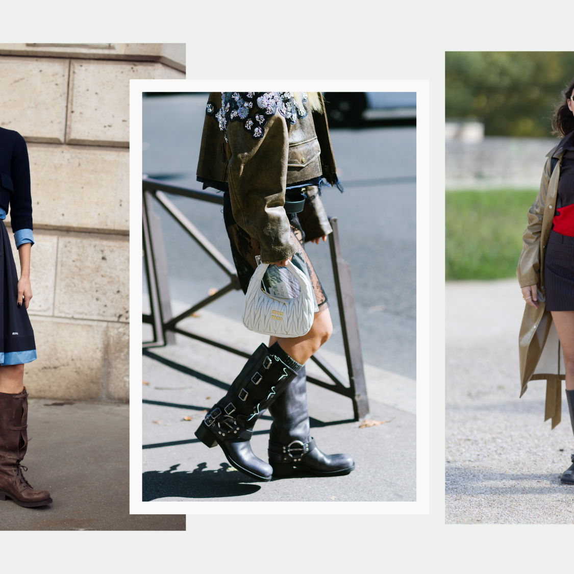Square Toe Biker Boots Are Autumn's Biggest Boot Trend