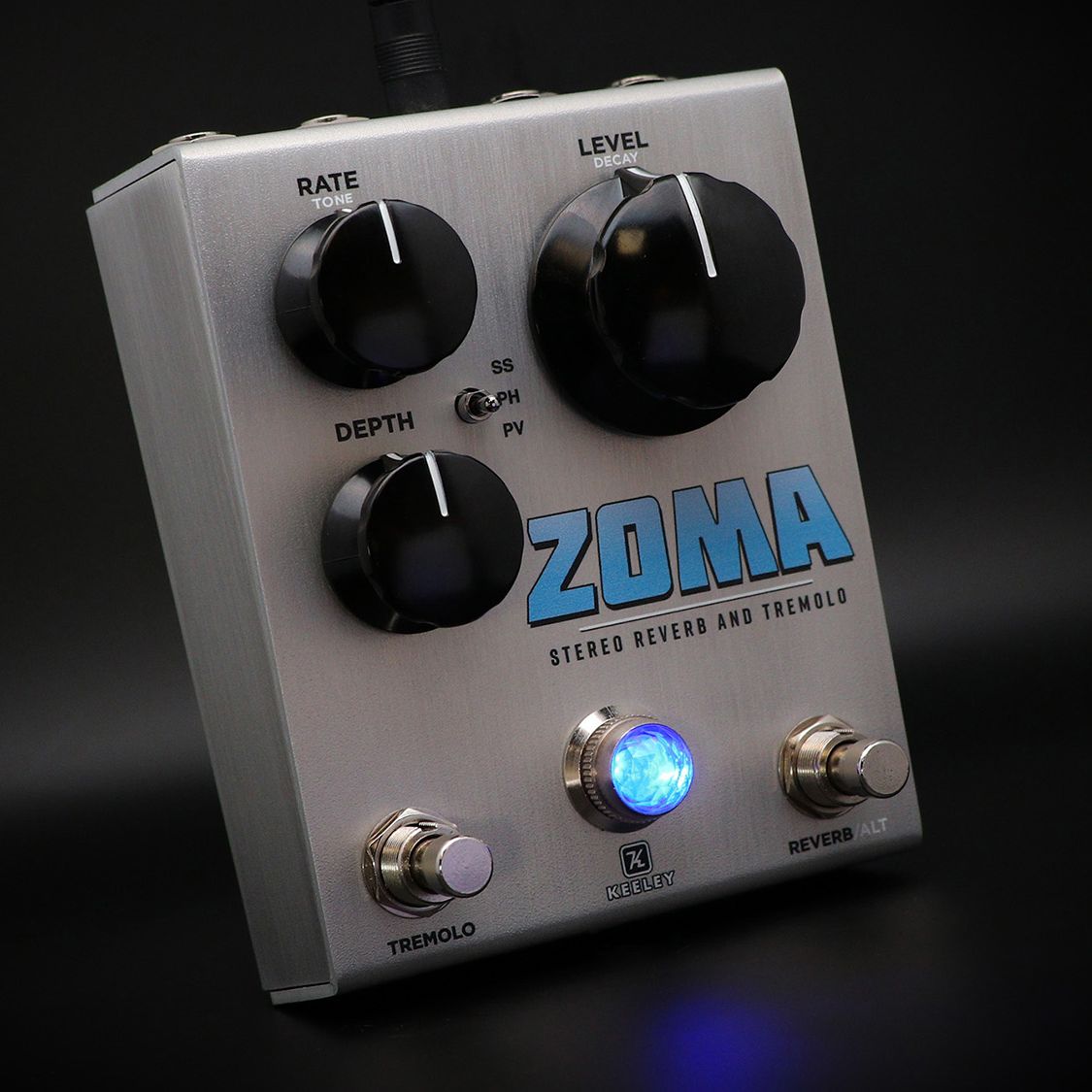 ギター Keeley ZOMA Stereo Reverb and Tremolo ZOMA Stereo Reverb and Tremolo - Keeley Electronics Guitar