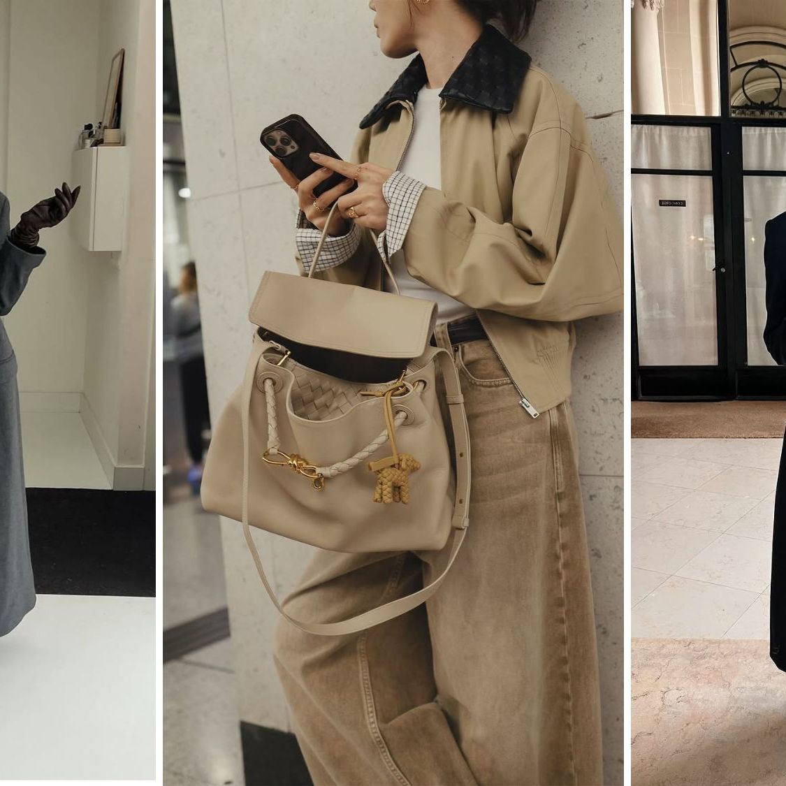 Handmade Laptop Bag For Women Work 13inch Canvas Tote Bags With Protective Pad, Lightweight Professional Computer Briefcase For Office Biness, Casual Handbag With Clutch Purse For Travel Beige Black