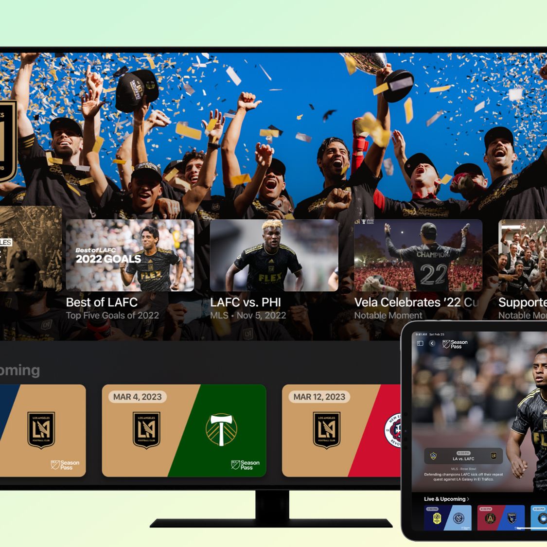 موسم Apple TV MLS هو نصف الموسم.