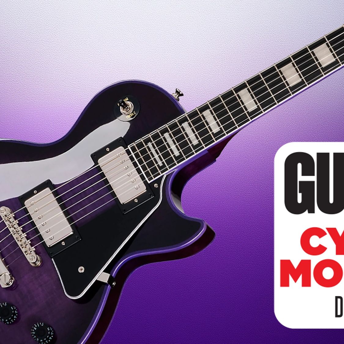 An Epiphone Les Paul in one of Gibson's most desirable one-off