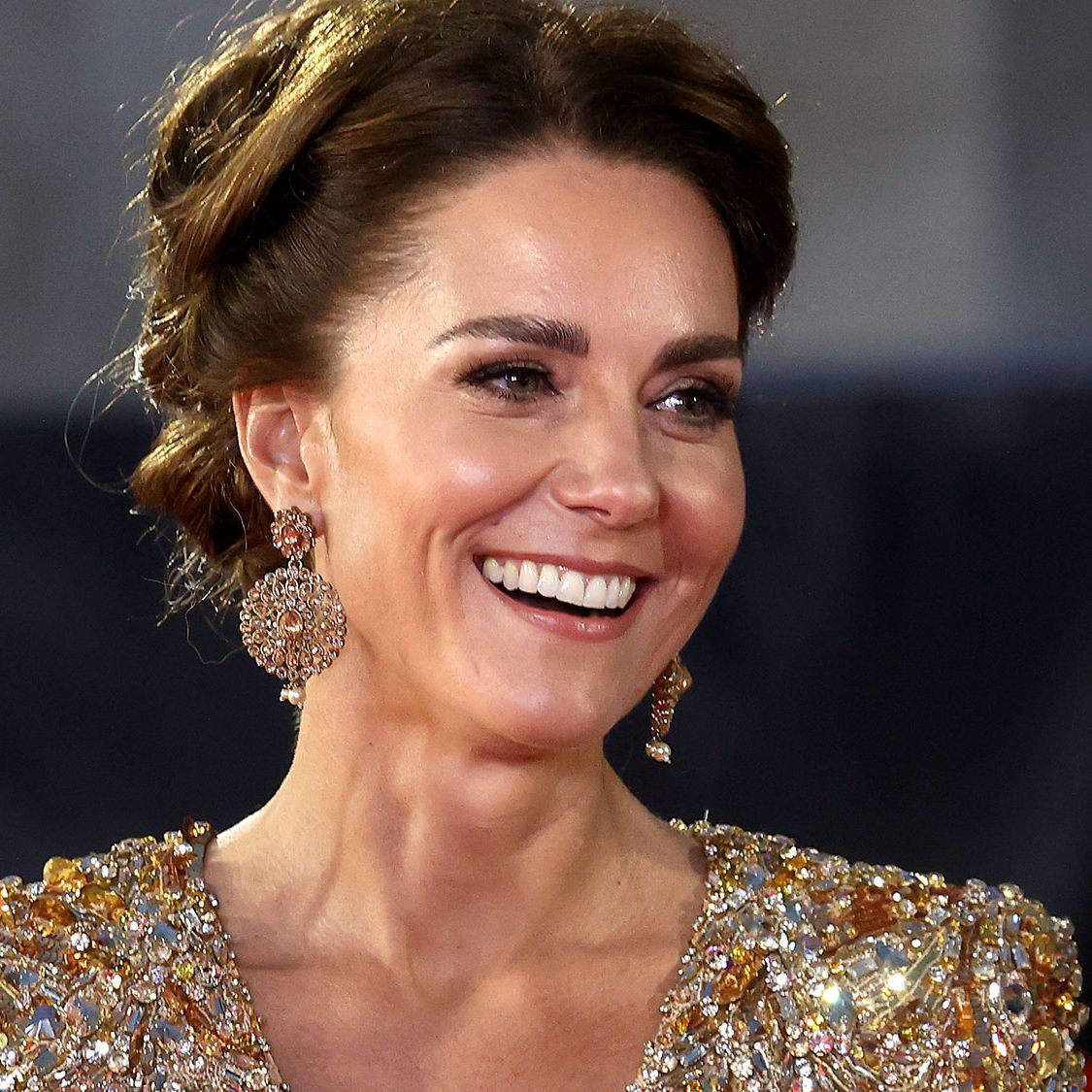 kate middleton gold sequin dress Jenny Packham Pale Gold Sequin Gown - Kate Middleton Dresses