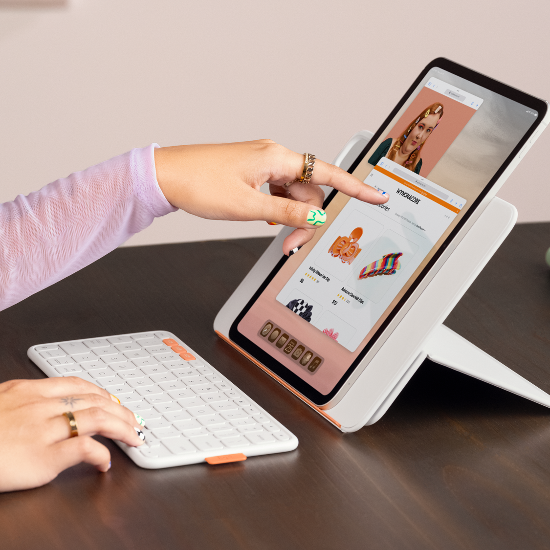 Ipad Keyboard Case Logitech Flip Folio For IPad Pro 13 Inch (M4