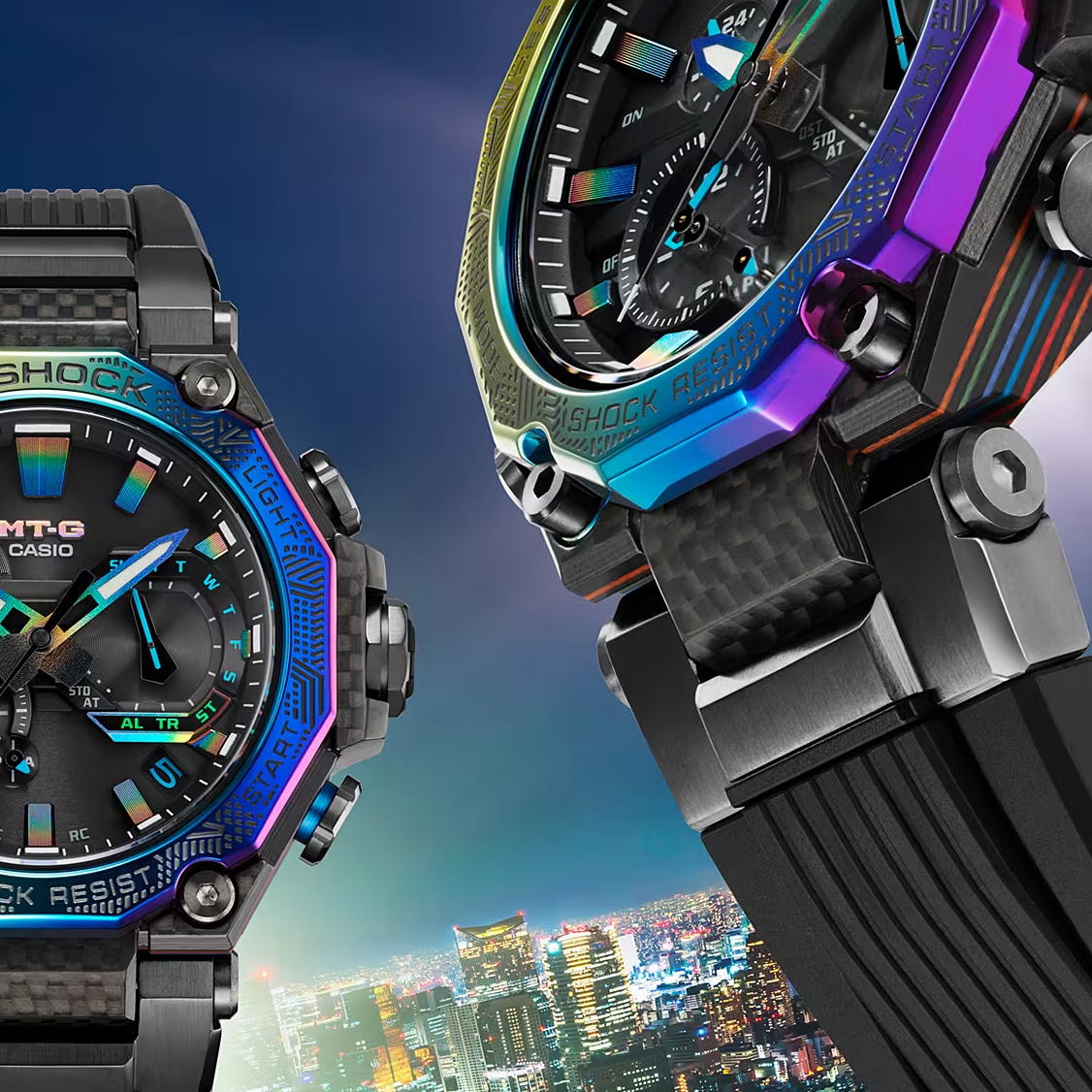 Casio reveals new rainbow-plated G-Shock watch inspired by