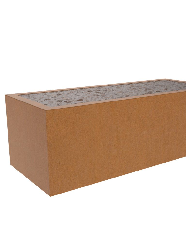 Corten Steel Water Trough - Made in the Uk | Luxunique