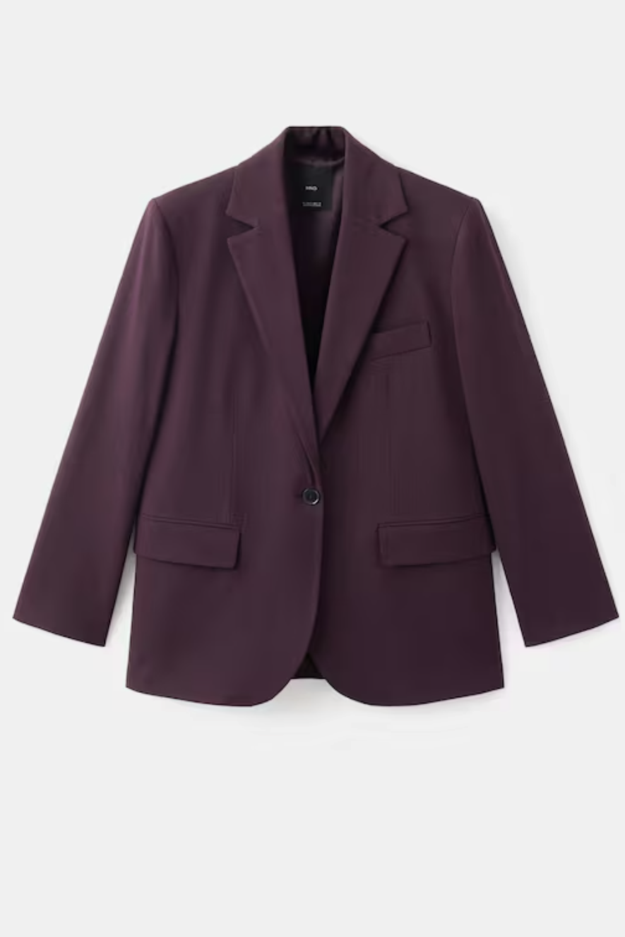 MANGO, Straight-Fit Suit Blazer - Women | Mango Usa