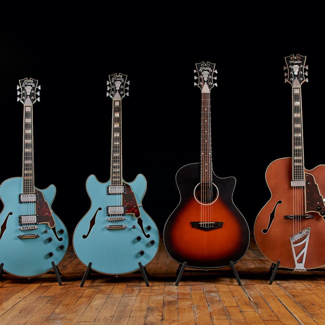 D'Angelico unveils new, mid-priced Premier Bedford, EXL-1 electric