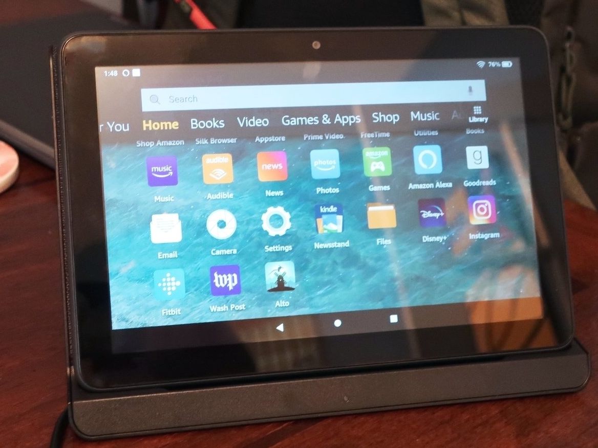 その他 Fire HD 8Plus 2022 Gray Fire HD 8 Plus Tablet with 32 GB & 3GB RAM | Amazon