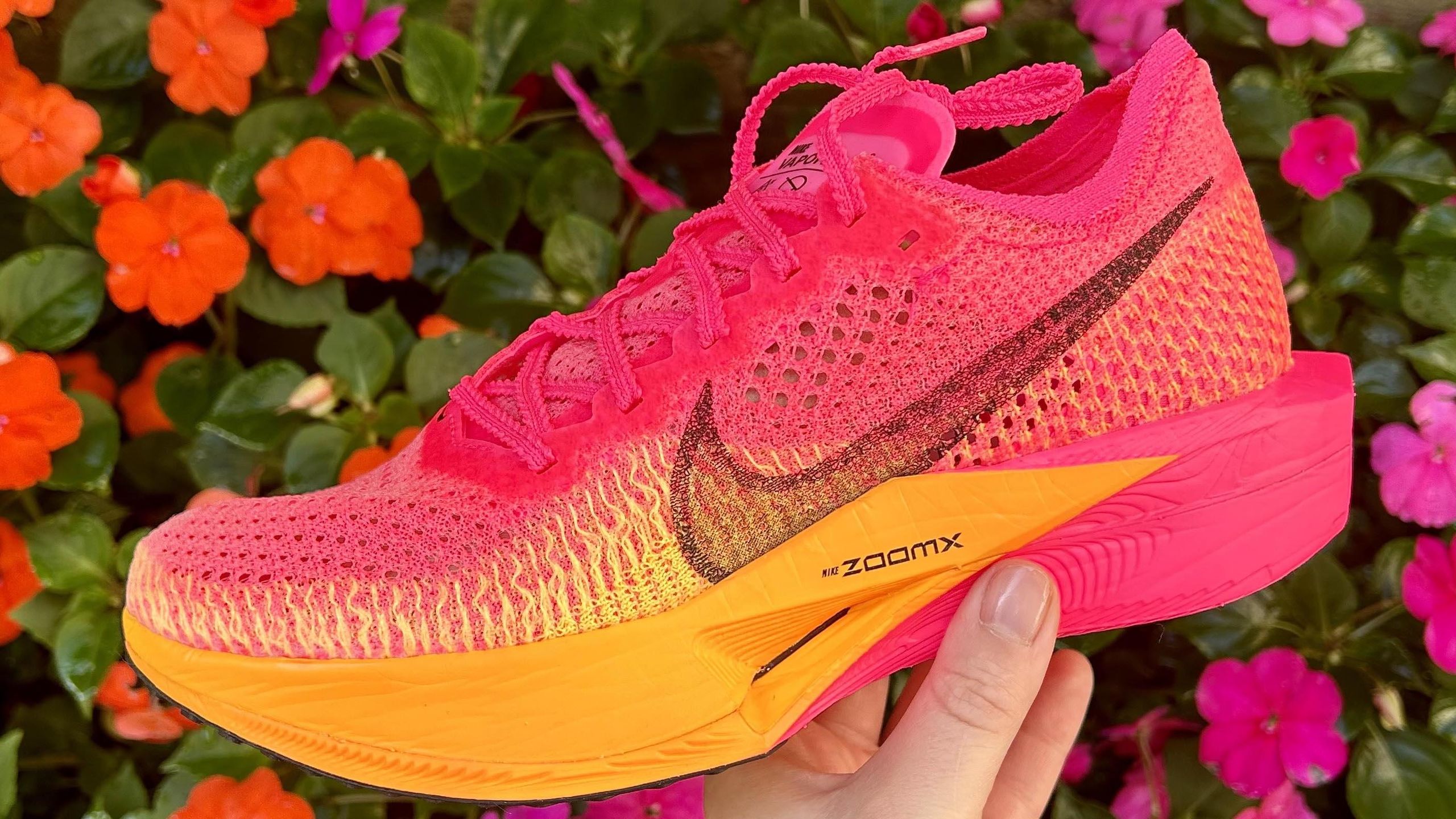 Nike Air Zoom Vaporfly3 ピンク/オレンジ Nike ZoomX Vaporfly 3 Hyper Pink Laser Orange (Women's