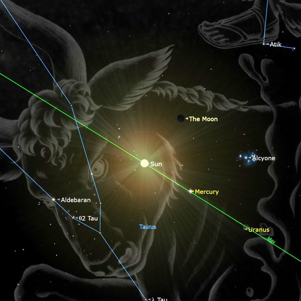 今週限定値下げmoontreeplanet TOO - SKY keep New moon of May 2025 leaves the night sky dark tonight | Space