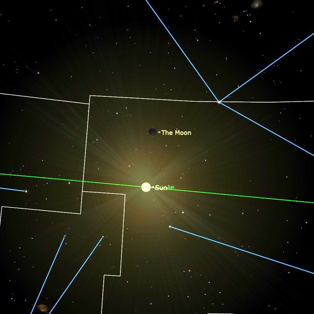 Use the new moon of June 17 to see 5 visible planets in the