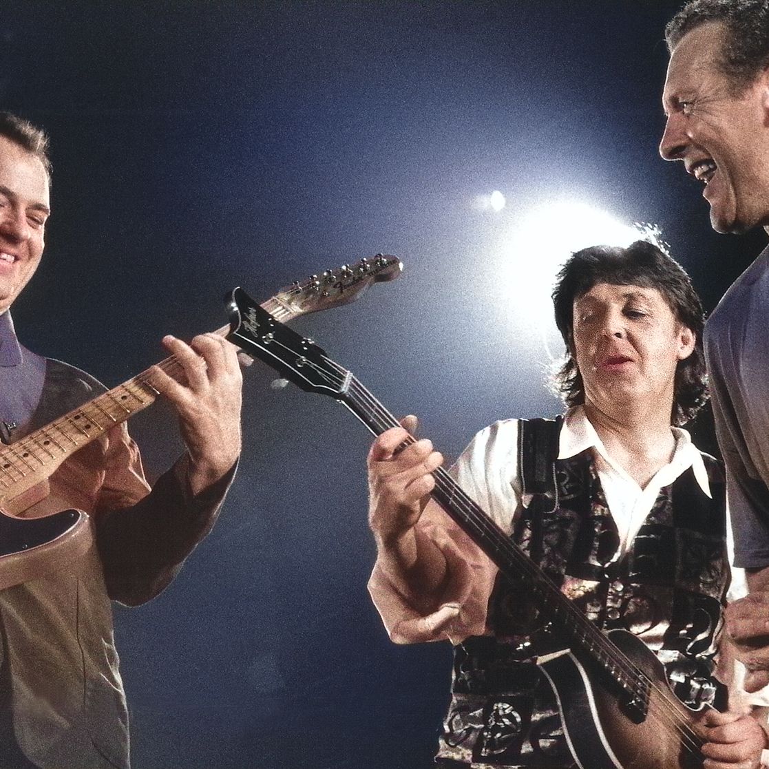 Paul McCartney's first post Beatles solo tour recalled by Robbie