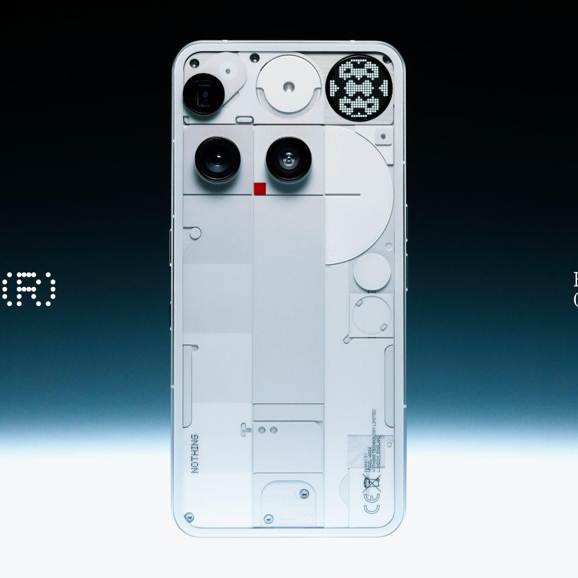 The Nothing Phone 3 launches with a screen on the back and