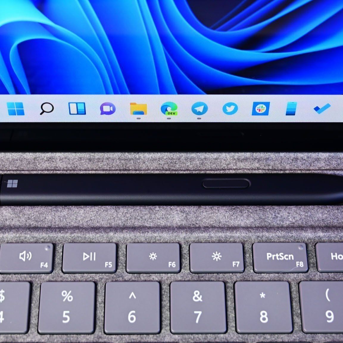 You can feel Windows 11 with the Surface Slim Pen 2 — no need for
