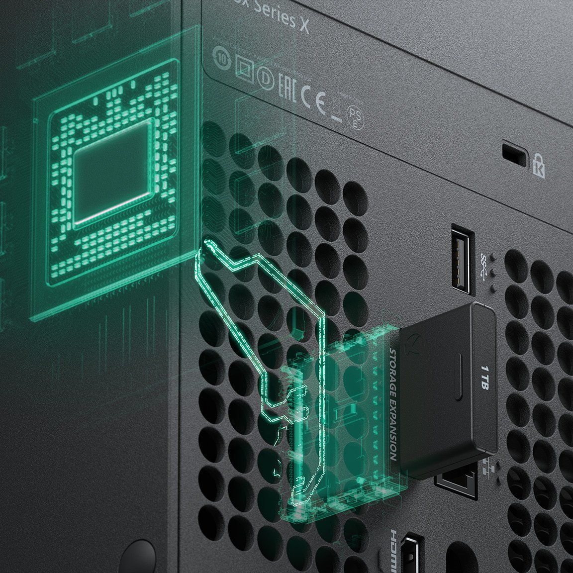 Xbox Series X internal SSD has 802GB of usable storage