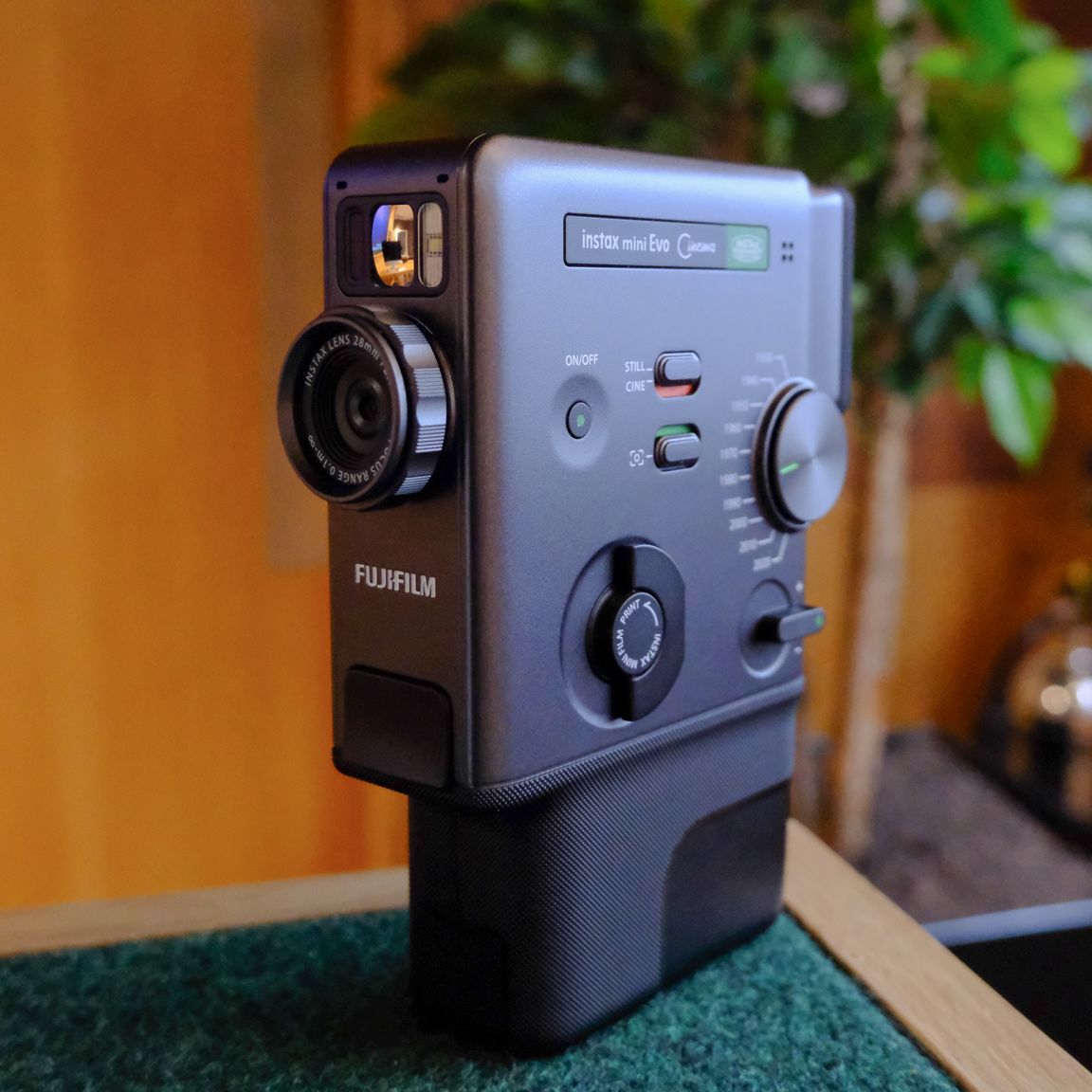 It looks like a Super 8 but it's a hybrid instant camera': the