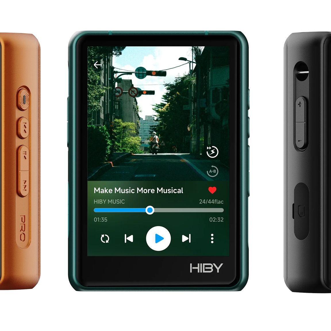 ポータブルプレーヤー Hiby R3Pro Green HiBy R3Pro II – Enhanced Pure Music Player