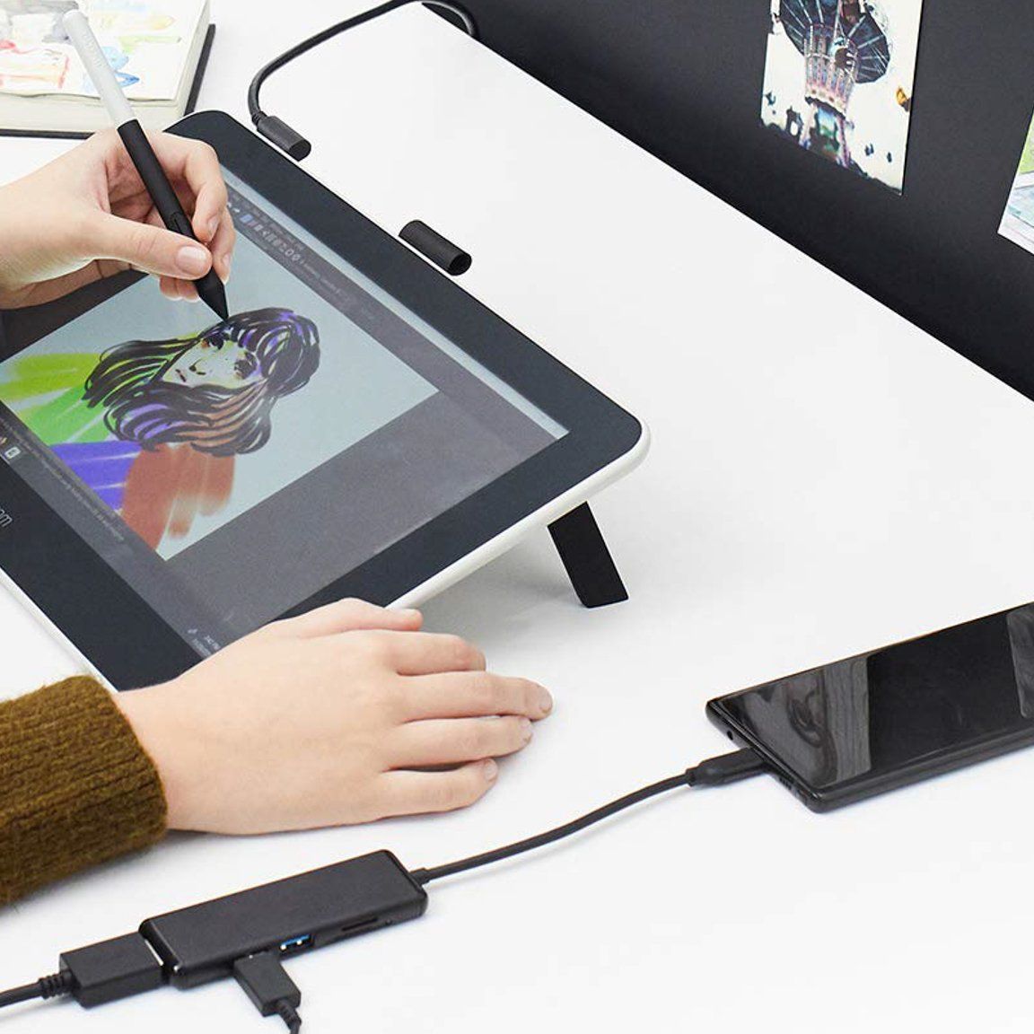 液タブ・ペンタブ Wacom One Creative Pen Display Wacom One (Gen. 1)
