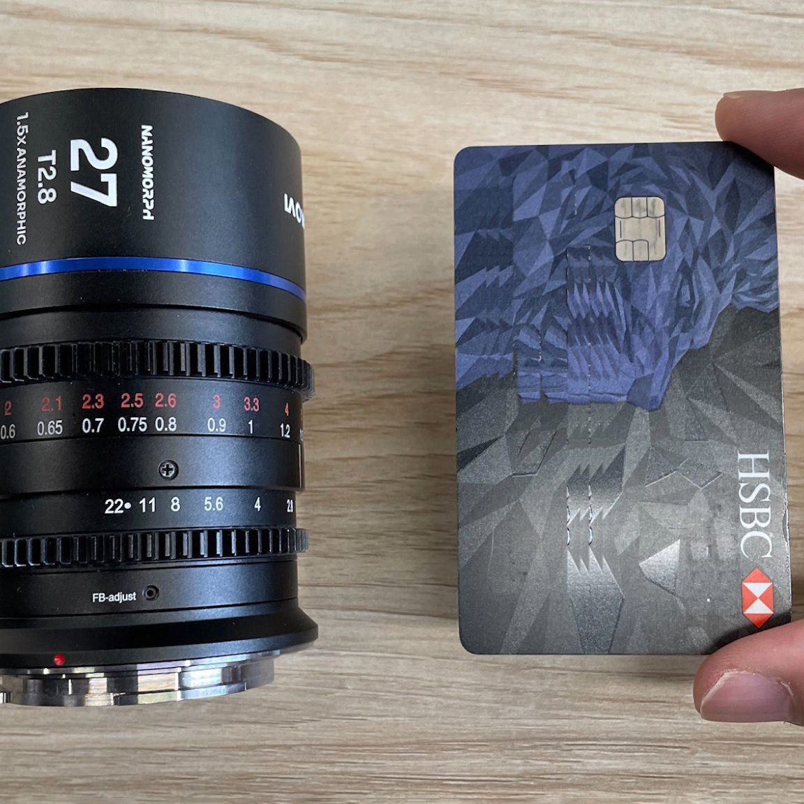 World's tiniest 1.5x anamorphic lenses are the size of a credit