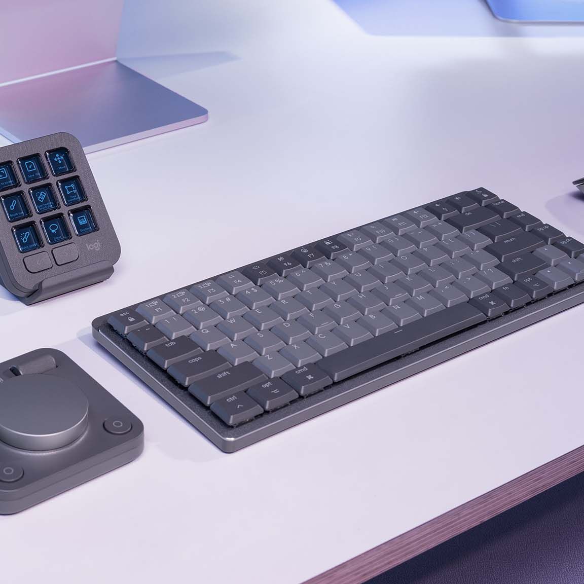 Logitech's new MX Creative Console provides a dialpad and separate