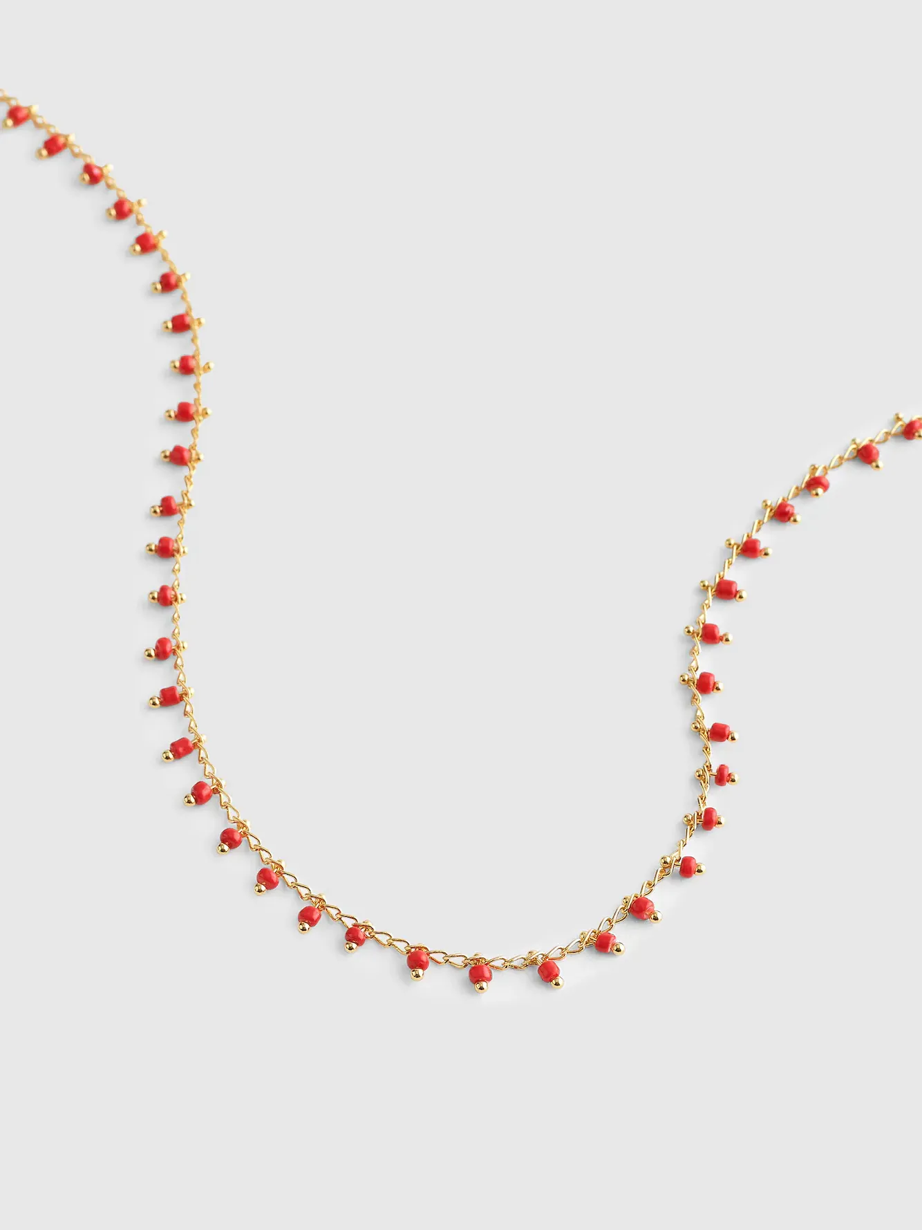 Madewell, Enamel Chain Choker Necklace
