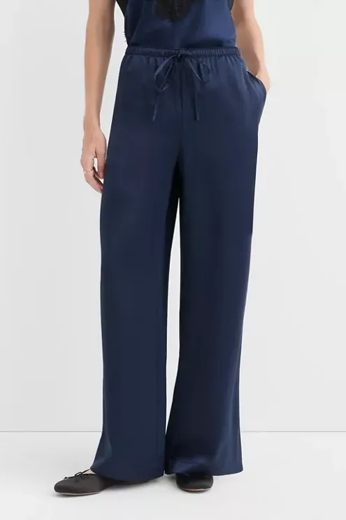 Sawyer Pull on Pants in Satin