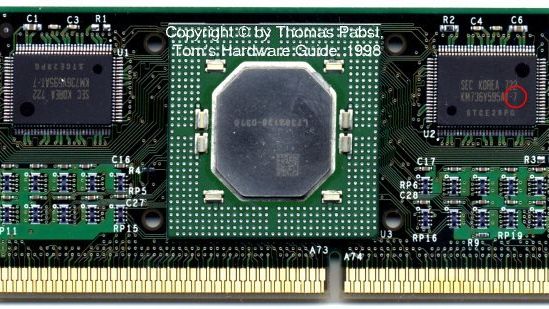 From The Intel Pentium II 350/400 Data Sheet - Intel's Slot