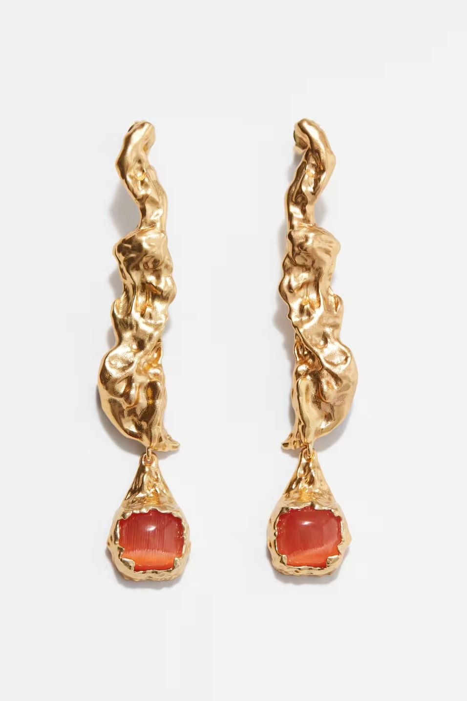 &amp;amp; Other Stories Long Crystal Earrings