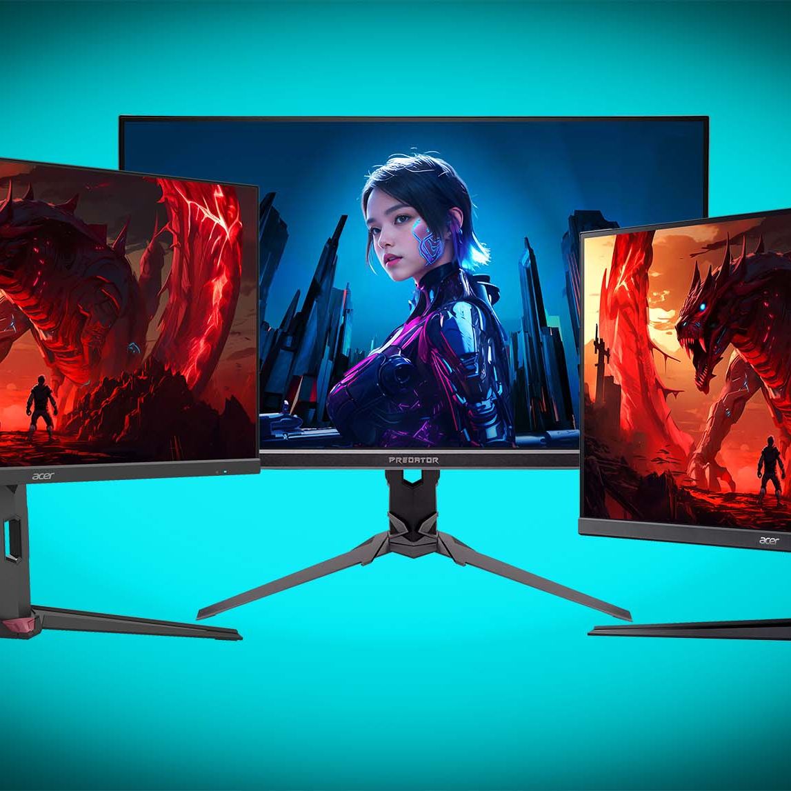 One of Acer's new gaming monitors can reach up to 600Hz at