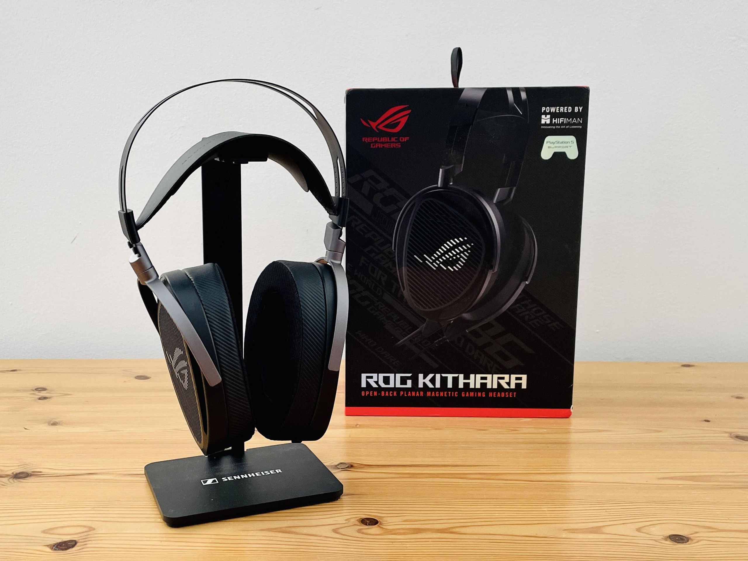 【美品】ROG Kithara Gaming Headset ASUS ROG Kithara Wired Audiophile Open Back Gaming Headset with