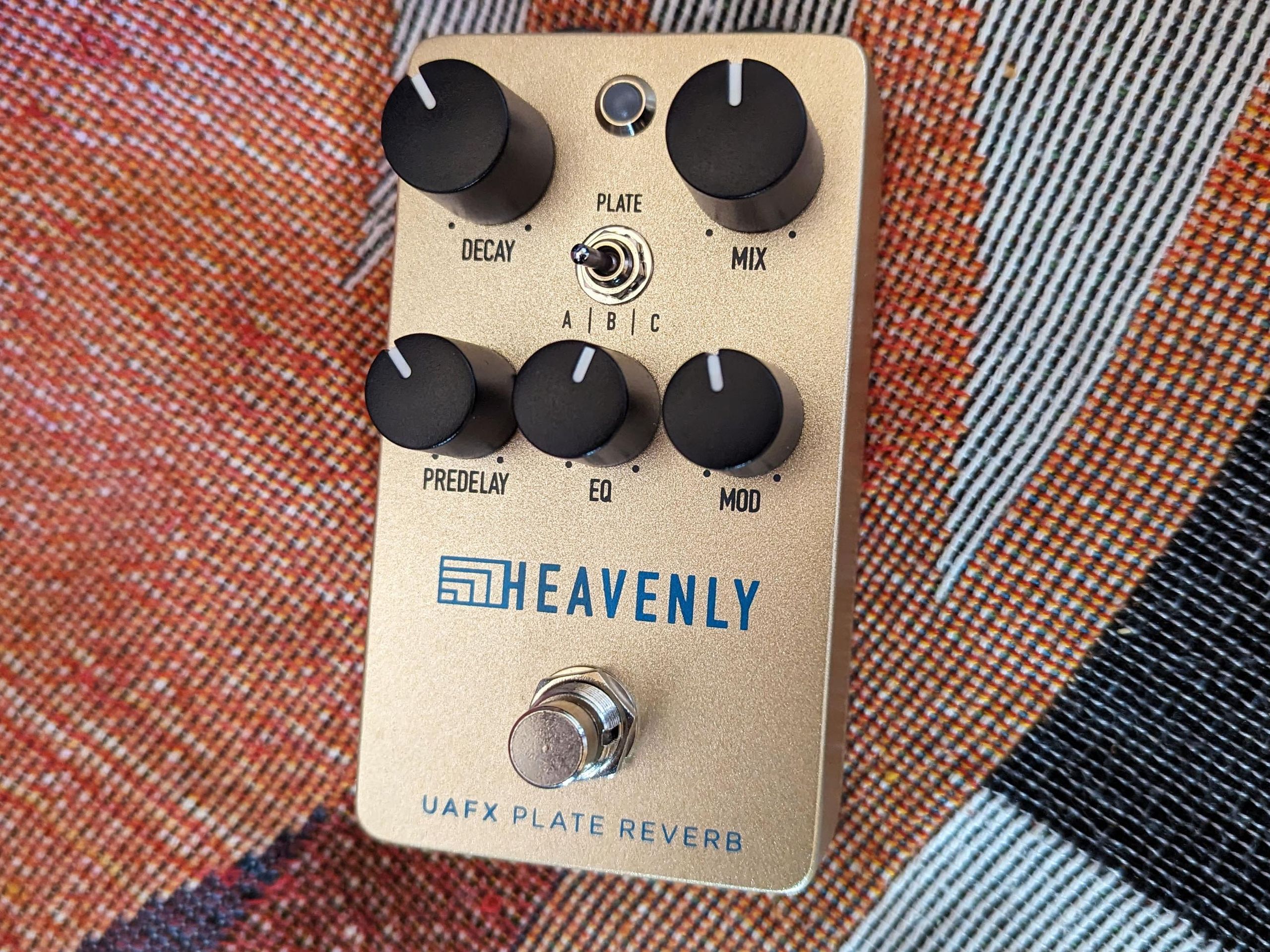 Universal Audio UAFX Heavenly Plate Reverb pedal review | MusicRadar
