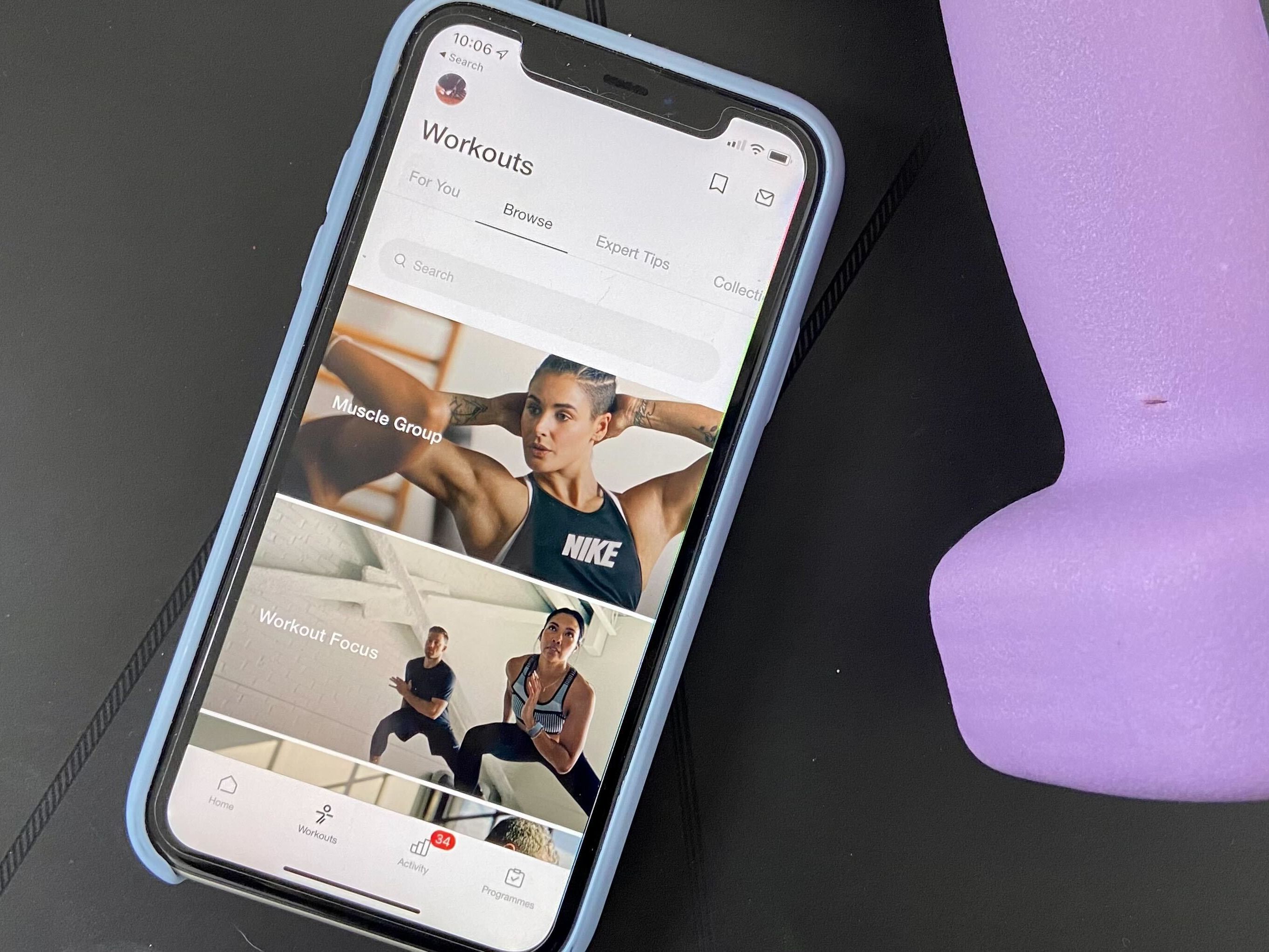 app nike training per pc