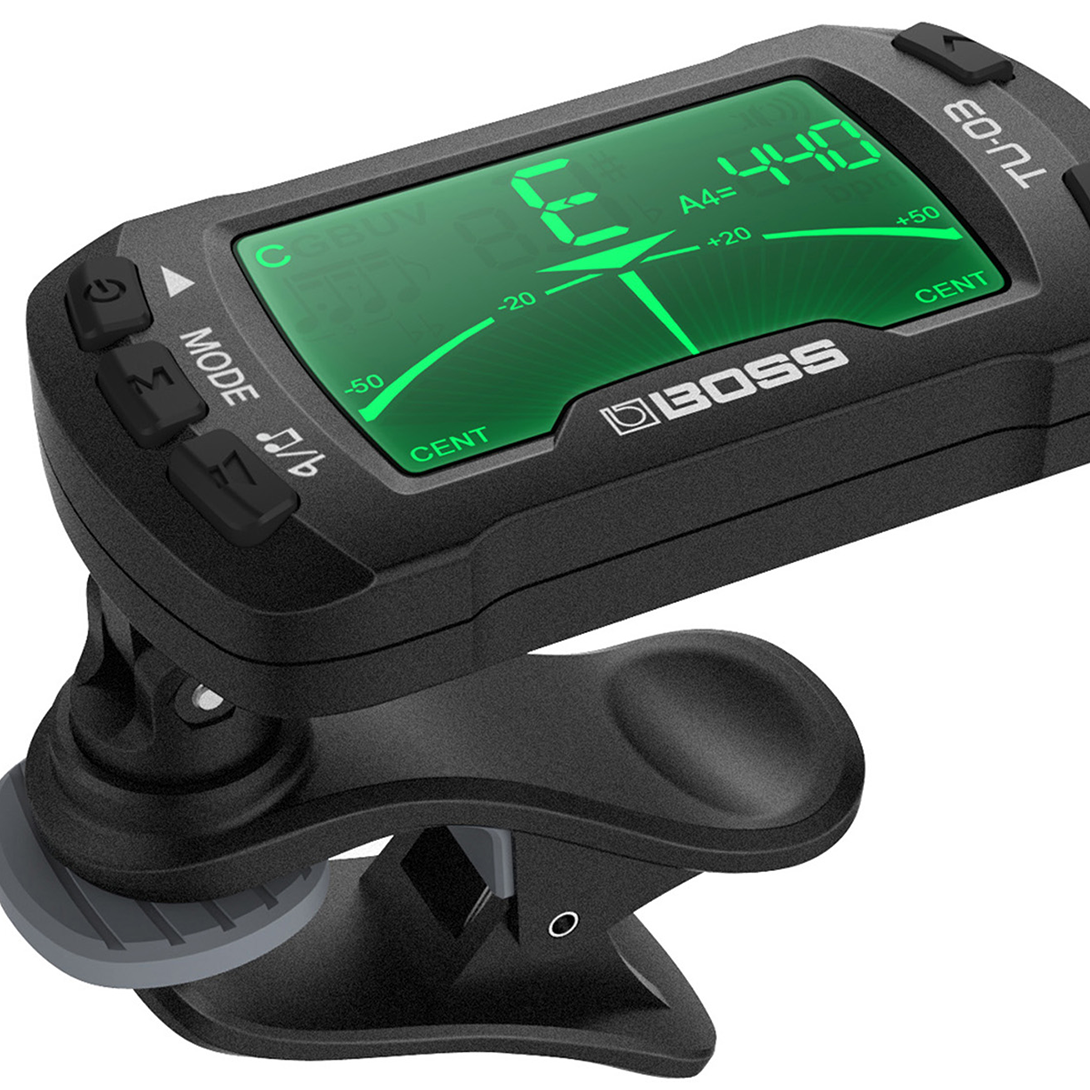 Boss Debuts New TU-03 Clip-On Tuner & Metronome | Guitar World