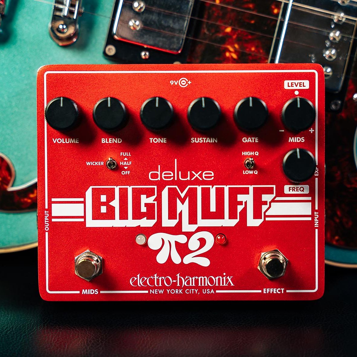 ギター Electro-Harmonix Deluxe Electric Electro-Harmonix unveils the Deluxe Dual Op-Amp Big Muff Pi 2