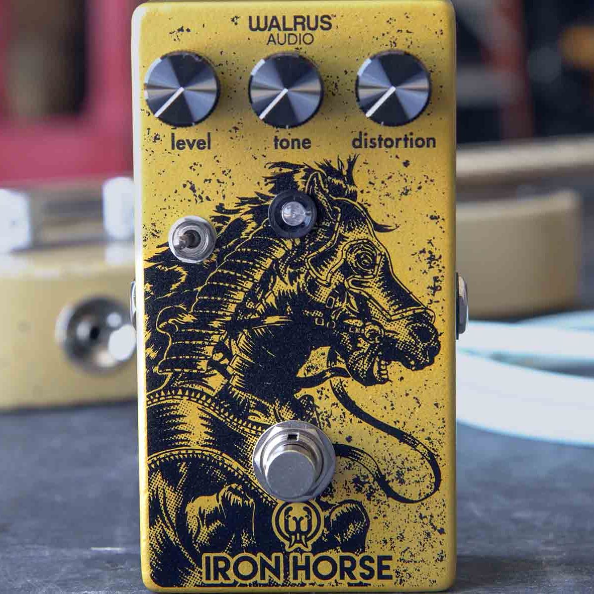 Walrus Audio saddles Iron Horse Distortion pedal with V2 specs